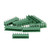 Fielect PCB Terminal Block 10Pcs 300V 15A 5-08mm Pitch 8P Flat Angle Needle Seat Insert-in PCB Terminal Block Connector Green