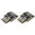 DEVMO 2PCS Digispark Kickstarter ATTINY85 General Micro USB Development Board Module Compatible with Arduino