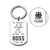 Boss Day Gifts for Women Men Appreciation Gift Keychain for Supervisor Leader PM Mentor Female Male Retirement Thank You Leaving Going Away Goodbye Farewell Birthday Christmas Gifts Coworker Colleague