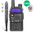 BaoFeng Radio UV-5R MK2 5W 1800 mAh Li-ion Battery Mirkit Edition and Lanyard Mirkit Ham Radio Operator | Walkie Talkies Dual Band Ham Two Way Radios USA Warranty