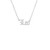 Zodiac Necklaces Silver Old English Necklace Stainless Steel Zodiac Sign Constellation Necklace Astrology Jewelry Zodiac Jewelry Gift 14-22-75  G  leo necklace 7-23-8-22