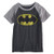 Jumping Beans Boys 4-10 DC Comics Batman Raglan Graphic Tee 7 Charcoal Heather