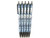 Pro Specialties Group MLB San Diego Padres 5-Pack Click Pens