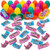 WALLA! Surprise Filled Easter Eggs with Candy Inside  Easter Assorted Candy Basket Stuffers  pre Stuffed Easter Egg 24 Bulk Candy Filled Surprise Egg for Kids Easter Party Favor Bags
