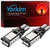 Yorkim 912 921 LED Backup Light Bulbs Red  High Power 2835 21-SMD Chipsets Extremely Bright Error Free T15 906 904 902 W16W for Back Up Lights Reverse Lights  Pack of 2