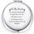 Daughter Gifts from Mom and Dad Sweet Birthday Gift For Daughter Travel Pocket Mirror Inspiritional Christmas Graduation Gifts For Her Mother Daughter Gifts Compact Mirror