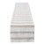 DII Zig Dobby Collection Tabletop  Table Runner  14x72  Stone