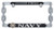 Elektroplate United States Navy 3D License Plate Frame