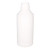 Othmro PE Lab Chemical Reagent Avoid Light Bottle 1000ml Small Mouth Sample Sealing Liquid Storage Container White 1pcs