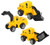 HAPPY DEALS ~ Pull Back Friction Construction Vehicle Trucks - Bulk Class Pack of 24