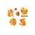 TREND enterprises  Inc- Silly Squirrels Classic Accents Variety Pack  72 ct