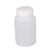 Othmro Plastic White Translucent Lab Chemical Reagent Bottle 100ml Wide Mouth Sample Sealing Liquid Storage Container 5pcs