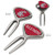 AdSpec NCAA Washington State Cougars Collegiate Divot ToolCollegiate Divot Tool  Silver  One Size