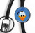 Donald Duck Stethoscope Tag Personalized Nurse Doctor Stethoscope ID Tag Customized  Medical Stethoscope Name Tag