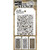 Stampers Anonymous Tim Holtz Mini Stencil Set 24  21-6 x 9-2 x 0-1 cm  Transparent