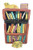 Art Gifts Bookcase Sleeping Cat Kitten Hinged Trinket Box phb
