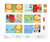 StudioE Quilt Fabrics Huggable   Loveable Books I M Wild About You Soft Book 35-5In Panel  Multicolor