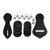 Tough-1 Western Saddle Leather Repair Kit Black