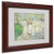Spring in Central Park by Childe Hassam with Wood Frame Artwork  11 by 14-Inch