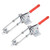 uxcell 496lbs Smoker Toggle Pull Latch U Bolt Vertical Quick Release Clamp  2 Pcs