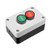 uxcell Push Button Switch Station Momentary NC Red  NO Green  380V 10A  Start-Stop