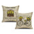 KACOPOL Farmer s Market Farm Fresh Lemon Pillow Covers Retro Wood Vintage Bicycle with Lemons Farmhouse Decorative Cotton Linen Throw Pillow Case Cushion Cover 18  x 18  Set of 2 Yellow Lemon