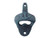 Hampton Nautical Cast Iron Wall Mounted Anchor Bottle Opener  3   Seaworn Blue