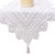 WeshineGadgets 100% Polyester Lace Table Runner 13x45, Perfect for Dinner Parties, Christmas, Holidays,White