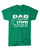 Dad Can t Fix Stupid But He Can Fix What Stupid Does  Fathers Day Men s Premium T-Shirt XX-Large  Green