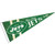WinCraft New York Jets Throwback Vintage Retro Pennant Flag