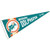 WinCraft Miami Dolphins Throwback Vintage Retro Pennant Flag