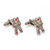 MRCUFF Astronaut Pair Cufflinks in a Presentation Gift Box   Polishing Cloth