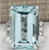 Zhiwen Vintage Fashion Women 925 Silver Aquamarine Gemstone Ring Engagement Wedding Jewelry Size 5-11 10