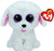 BEANIE BOOS Ty Pippie Dog Plush, White, Regular 6"
