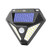 Solar Lights Outdoor  Motion Sensor Light with 3 Optional Modes  270° Wide Angle  IP65 Waterproof Wireless Wall Lights  Solar Powered Security Lights for Front Door  Yard  Garage