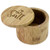 Totally Bamboo Salt Box  Bamboo Storage Box with Magnetic Swivel Lid   Salt  Engraved on Lid