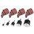 POWERTEC 11301 Sanding Drum Drill Press   25 Piece Kit