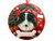 E&S Pets Border Collie Personalized Christmas Ornament