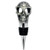 Wine Beverage Decorative Bottle Stoppers  Unique Halloween Souvenirs Gifts  Perfect Skull Theme Gift for Men  Women Nickel