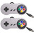 2 Pack USB Controller for SNES Retro Gaming  USB Classic Gamepad Joypad Gamestick for Windows PC MAC Linux Raspb-erry Pi 3