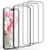 WATACHE for iPhone 12 Screen Protector for iPhone 12 Pro Screen Protector  3 Pack  HD Clear  Bubble-Free  Anti-Scratch  Case Friendly  Tempered Glass with Alignment Case for iPhone 12-12 Pro Clear