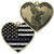 Saint Michael Challenge Coin The Thin Blue Line Dog Tag