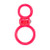SCREAMING O Ofinity Plus Cock Ring  Red