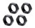 Allstar Performance ALL18287 5-8-18 LH Thin OD  5-8-18 in Left Hand Jam Nut