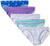 Hanes Ultimate Girls  5-Pack Cotton Stretch Bikini Panties  Assorted  12