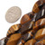 GEM-inside Natural Genuine Tiger Eye Gemstone Loose Beads 8x16mm Twist Energy Stone Power Beads for Jewelry Making 15