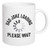 Dad Joke Loading Please Wait Classic White 15 ounce Porcelain Ceramic Coffee Mug