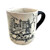City of Indianapolis Indiana State Skyline Souvenir Ceramic Coffee Mug Classic Design Durable Long lasting Coffee Cup