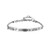 Love Bracelet I Love You To The Moon and Back Bracelet Jewelry Gift for Women Wife Girlfriend Silver-Moon   Back