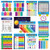 13 Math Posters for Elementary School - Classroom Posters Elementary - Multiplication  Division  Addition  Subtraction  Numbers  3D Shapes  Fractions  Place Value  Solar System and More